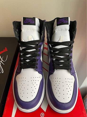 42 Beden Air Jordan 1 Retro High OG Court Purple