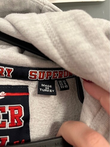 m Beden gri Renk Superdry Sweatshirt