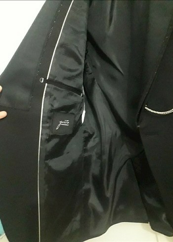 Siyah Modern Klasik Erkek Takım Elbise - Görsel 10