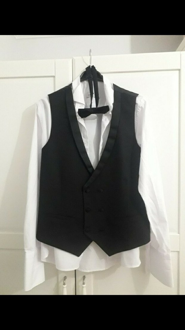 Siyah Modern Klasik Erkek Takım Elbise - Görsel 4