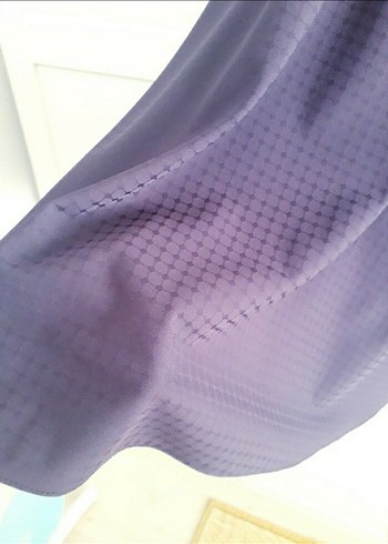 Mor Drapeli Uzun Kadın Etek - Görsel 4