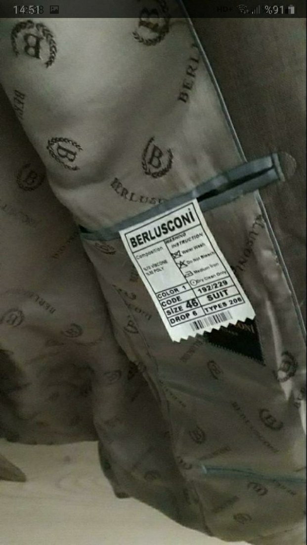 Gri Erkek Ofis Takım Elbise - Görsel 4