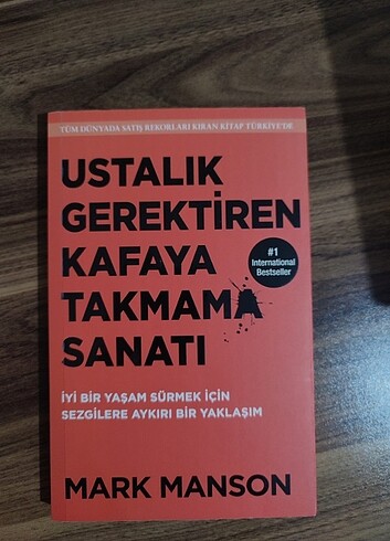 Mark manson ustalık gerektiren kafaya takmama sanatı