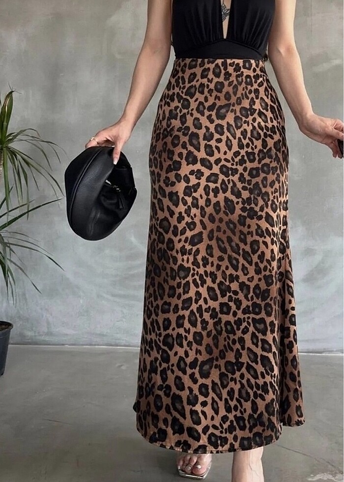Leopar Uzun Etek - Görsel 3