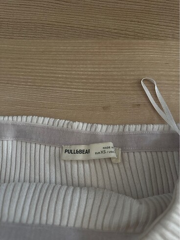 xs Beden Beyaz crop