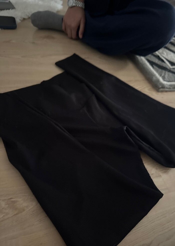 Siyah tayt - Görsel 4