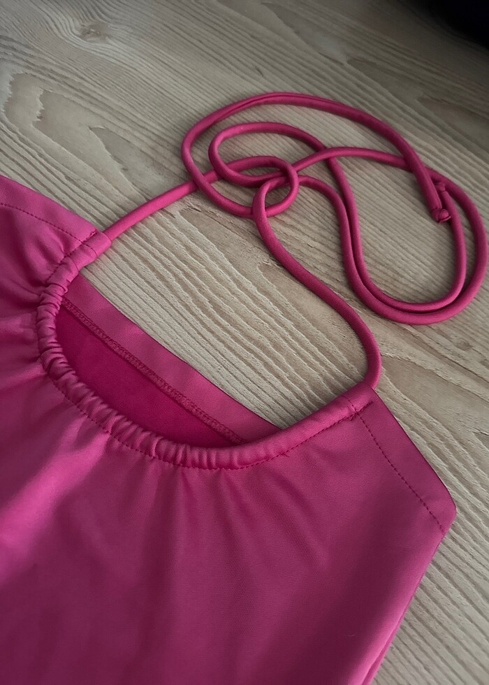 Boyundan bağlamalı crop - Görsel 3