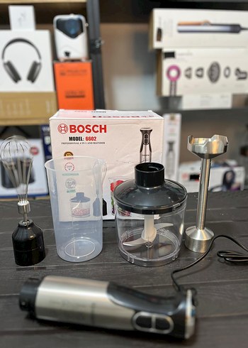 Bosch 6602 Blender ve Doğrayıcı Seti Beyaz-Gri