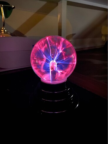 Plazma Işık Tesla Bobini Gece Lambası