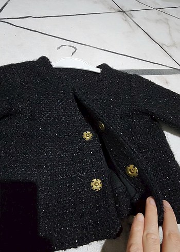 Siyah Örme Mini Takım - Görsel 2