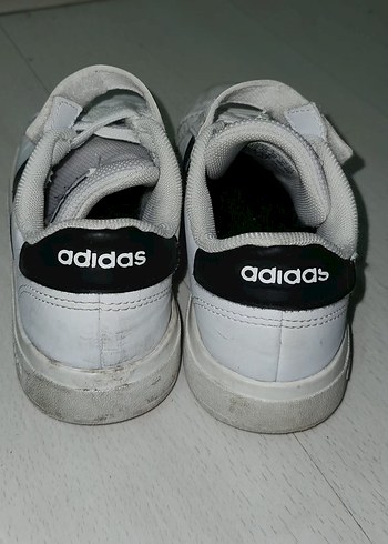 Erkek Çocuk Beyaz Adidas Cırtlı Spor Ayakkabı - Görsel 2