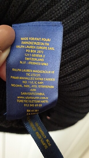 xxl Beden siyah Renk Polo Ralph Lauren Kazak