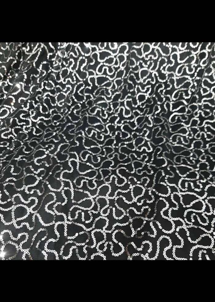 Paletli gece elbisesi - Görsel 4