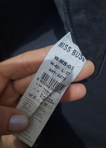 Kot yüksek bel fume - Görsel 4