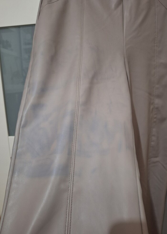 Dilvin deri tayt pantolon 40 beden - Görsel 2