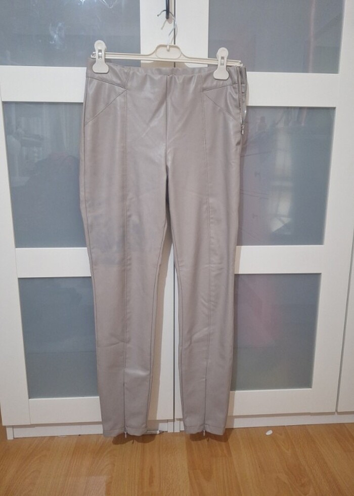 Dilvin deri tayt pantolon 40 beden - Görsel 3