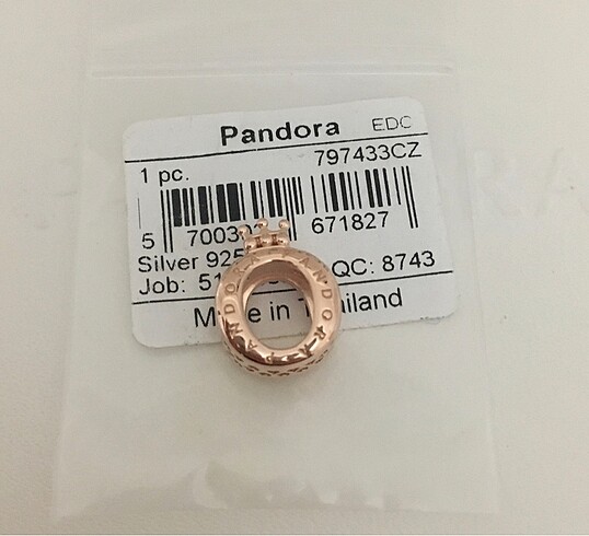 Pandora charm