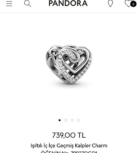 Pandora charm