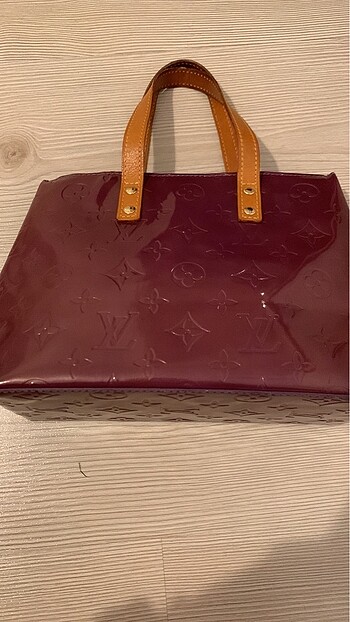 Beden bordo Renk Louis Vuitton Vernis Vintage Çanta