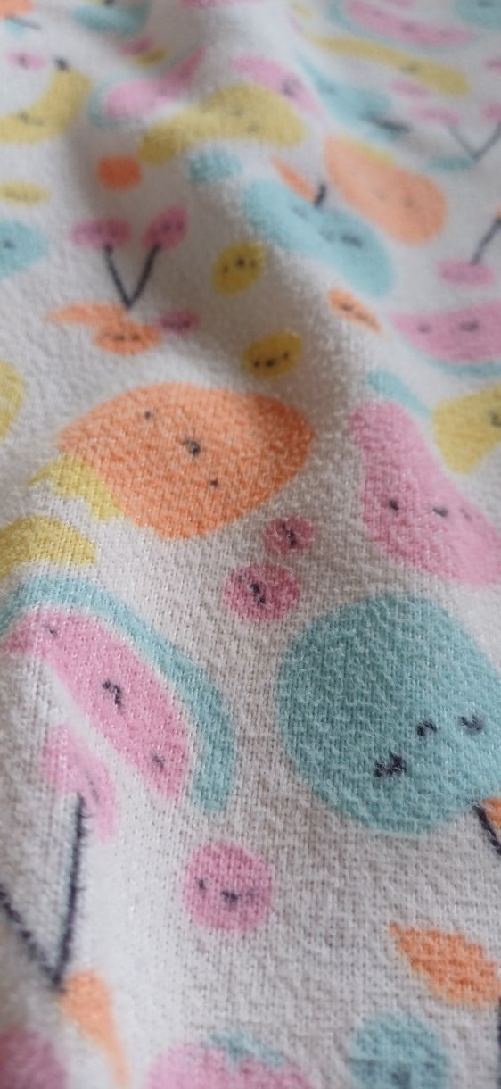 Çocuklar için Pastel Renkli Baskılı Polar pijama takımı - Görsel 5