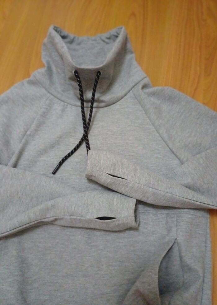 Gri sweatshırt  - Görsel 2