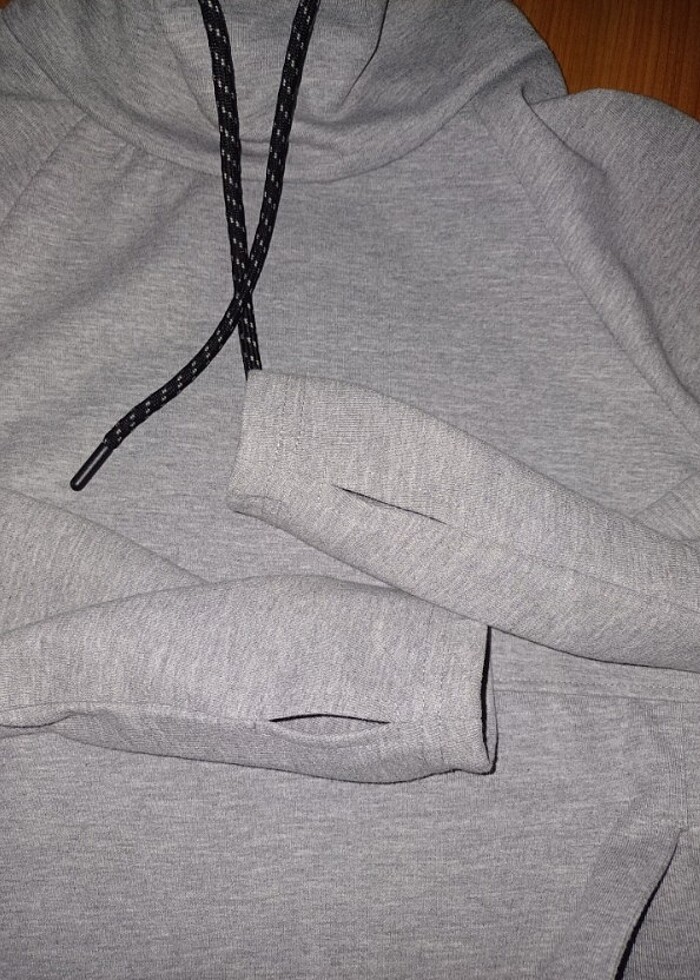 Gri sweatshırt  - Görsel 4