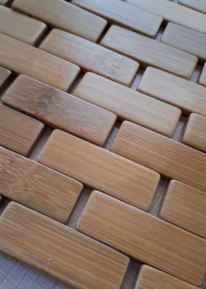 Ahşap paspas 68*42 cm - Görsel 3