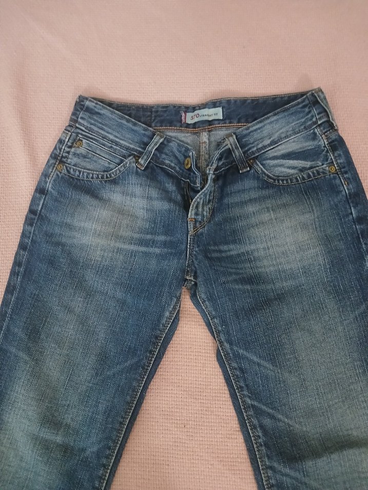 Levis bayan orjinal kot 570 - Görsel 5