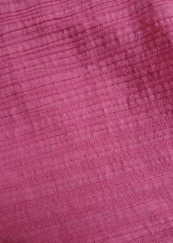 Park Bravo düğmeli V Yaka Pembe Tunik - Görsel 5