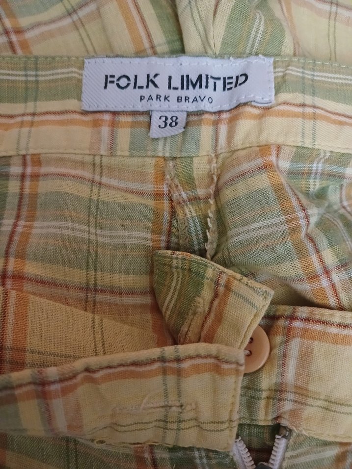 Park Bravo şort ekoseli - Görsel 3