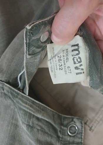 Mavi jeans kot pantolon 26/32 - Görsel 5
