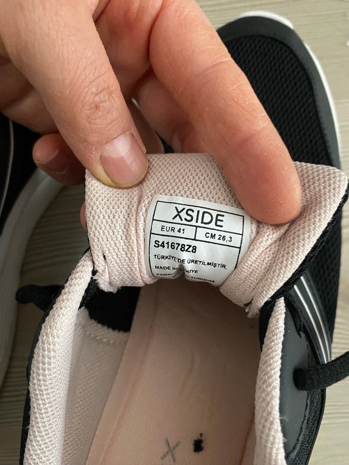 Siyah Bağcıklı Kadın Spor Ayakkabı - Görsel 5