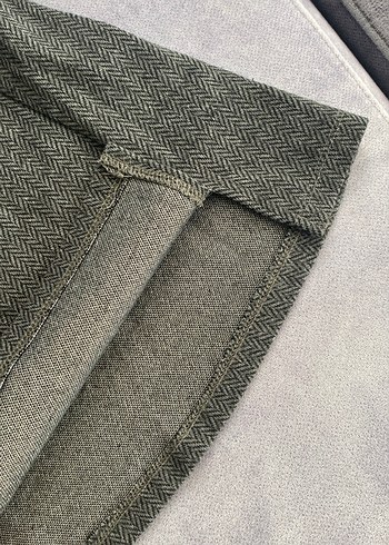 Gri Midi Pilili Kadın Etek - Görsel 4