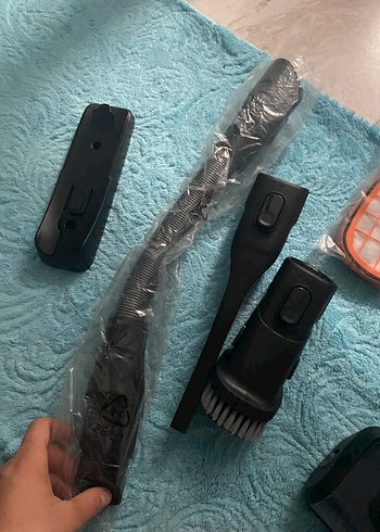 Siyah Süpürge Aparat Seti - Görsel 10