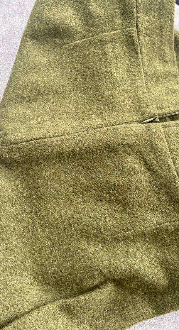 Haki Kadın Midi Mini Etek - Görsel 4