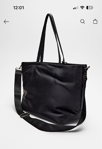 Stradivarius Basic Kumaş Tote Çanta