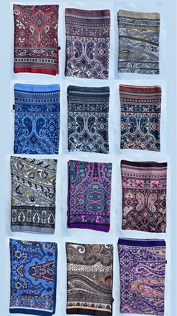 Etnik Desen Soft Şal