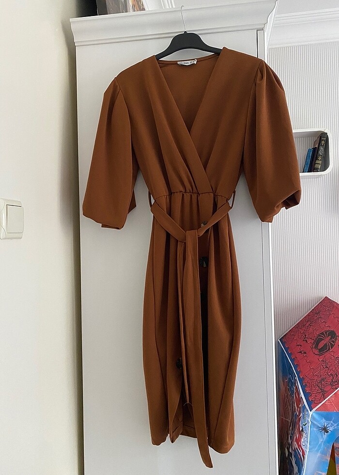 Midi elbise - Görsel 2