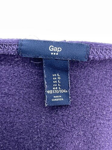 l Beden mor Renk Gap Sweatshirt %70 İndirimli.