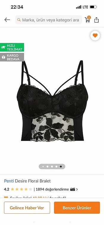 Penti penti bralet