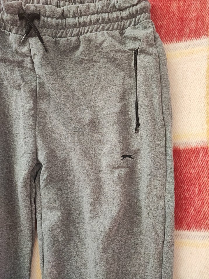 Orijinal Slazenger Gri ErkekEşofman - Görsel 3