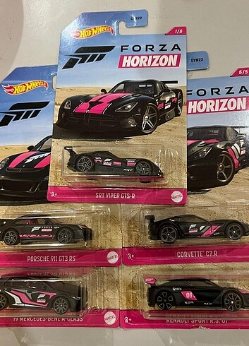 FORZA HORIZON SET HOT WHEELS 