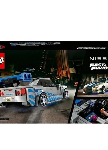 Hot Wheels LEGO 76917 NISSAN SKYLINE GTR R34 FAST AND FURIOUS