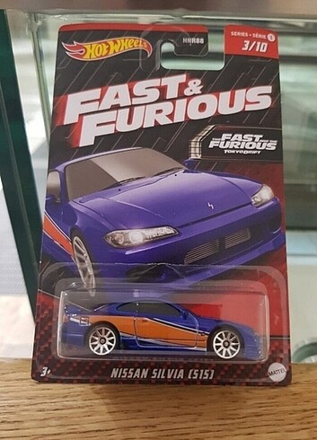 NISSAN SILVIA S15 FAST AND FURIOUS HOT WHEELS 