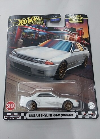 NISSAN SKYLINE GTR R32 HOT WHEELS PREMIUM BOULEVARD 