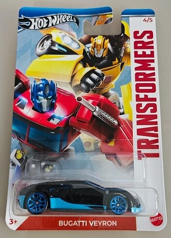 BUGATTI VEYRON TRANSFORMERS HOT WHEELS 