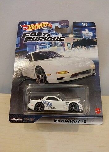 MAZDA RX7 FAST AND FURİOUS HOT WHEELS PREMİUM 