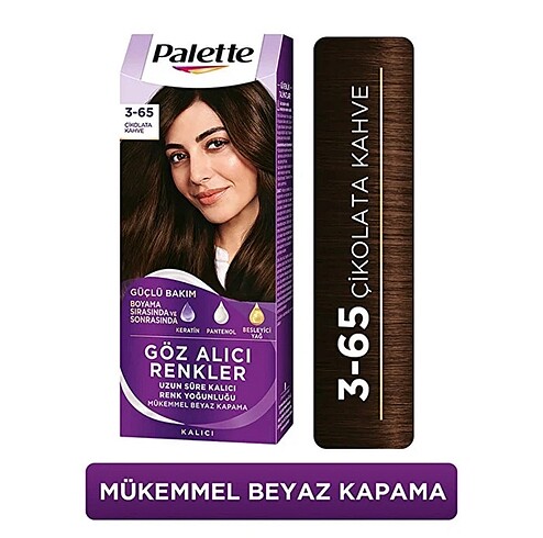 Palette çikolata kahve