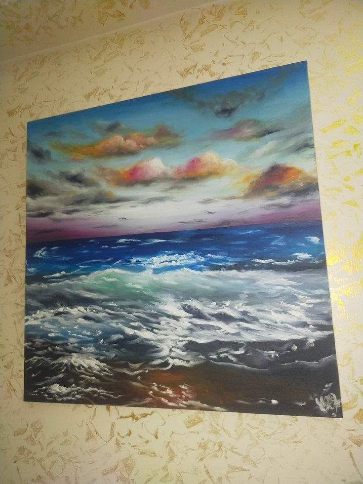 büyük yağlı boya tablo - Görsel 4