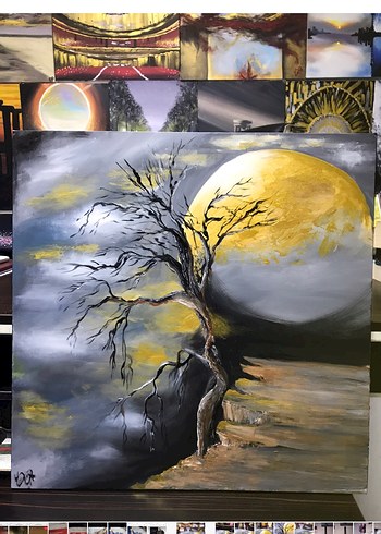 Yağlı boya tablo 60 cm - Görsel 2